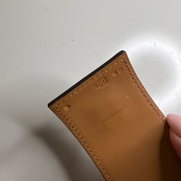 Hermès Shiny Alligator Collier De Chien CDC Bracelet Bleu Izmir - Picture 5 of 9